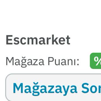 ESC Market Epttavm Ürün Parası Çekildi Ürün Yok