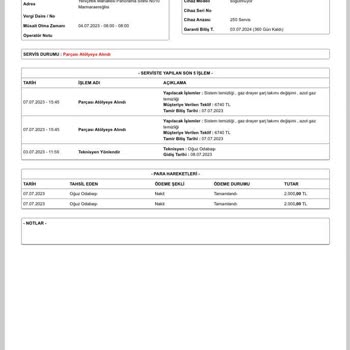 Altus Servis Elemanı Şikayet