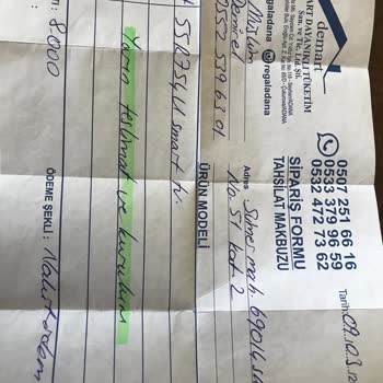 Regal Servis Hatası İlgili