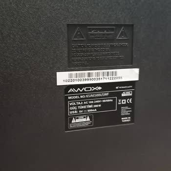 Awox 65 İnc TV Fiyaskosu!