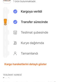 Aras Kargo Bilgi Dışı İade Oluşturulması