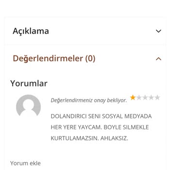 Mezesigara.com Winston Dark Blue 1 Karton Siparişiyle İlgili Sorun