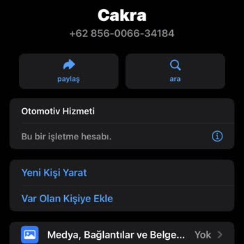 WhatsApp Rahatsız Edici Yabancı Numaradan Numarama Gelen Mesaj