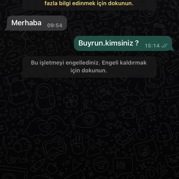 WhatsApp Rahatsız Edici Yabancı Numaradan Numarama Gelen Mesaj