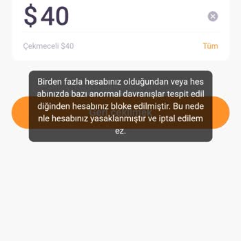 Chamet Hesabın Askıya Alınması