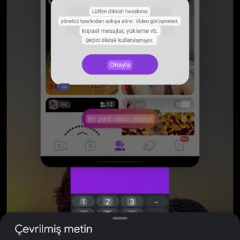 Chamet Hesabın Askıya Alınması