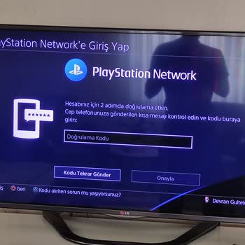 PlayStation Türkiye Hesabıma Giriş Yapamıyorum