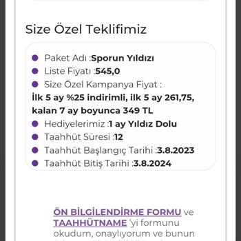 Digiturk Fahiş Fiyat Teklifi.!