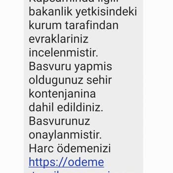 Teşvik Programı İş Başvurusu Şikayeti