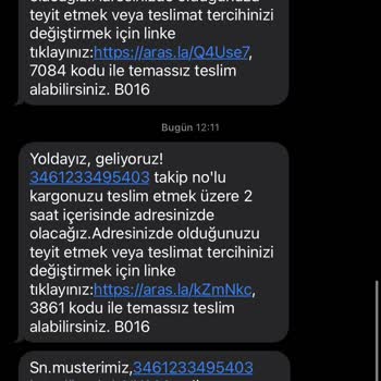 Aras Kargo Kargom Teslim Edilmedi