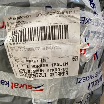 Sürat Kargo'yla Gönderilen Üründe Eksilme