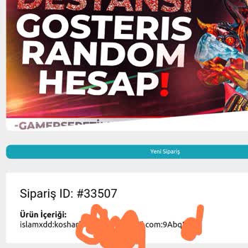 Gamersepetim Alınan PUBG Hesabı Hatalı