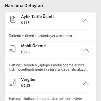 Vodafone Mobil Ödeme İle Para Çekilmiş