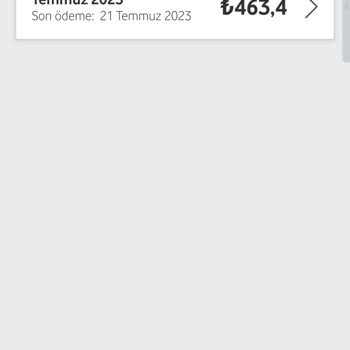 Vodafone Fazla Fatura Geldi.