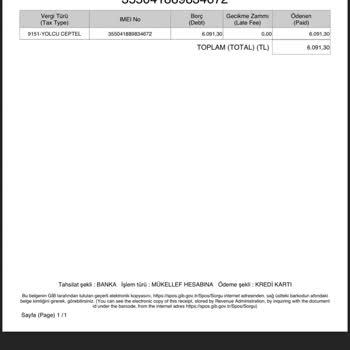BTK (Bilgi Teknolojileri ve İletişim Kurumu) 7 Temmuzda Harç Ödememi Yaptım Ancak Kayıt Yaptıramadım