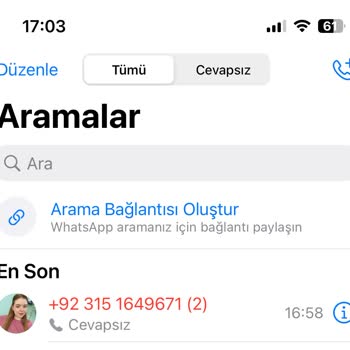 WhatsApp Üzerinden Yabancı Numaraların Araması Ve Mesaj Atması