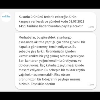 Trendyol Mavi Kapı Kozmetik Gıda Kusurlu Ürün Gönderimi