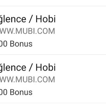 Mubi Türkiye Tek Üyelik İçin Çift Ücret Kesintisi