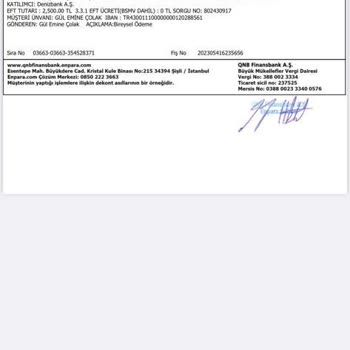 Byfix Bilişim Sanayi Ve Ticaret Ltd. Şti Ürünüm Tamirat Ücret İadesi