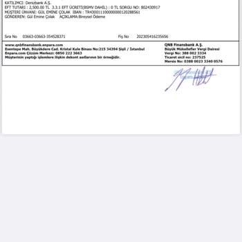 Byfix Bilişim Sanayi Ve Ticaret Ltd. Şti Ürünüm Tamirat Ücret İadesi