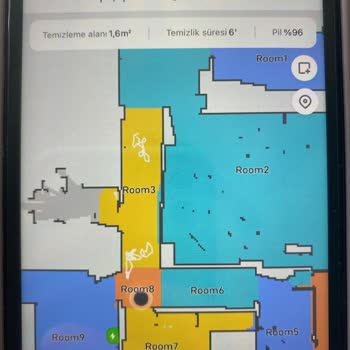 Xiaomi Robot Süpürge Haritayı Gezmiyor