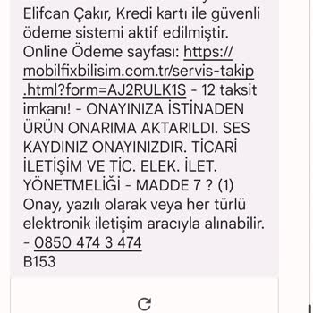 Mobilfix Bilişim Tamirata Gidip Tamir Edilmeden Gönderilen Robot Süpürge