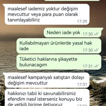 Pabuçlarım. Com İade Almıyor!