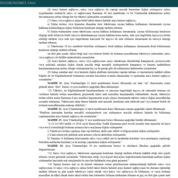 Sitingo Oto Cayma Hakkı Kullanımında Ceza Kesilemez