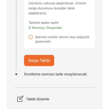Hepsiburada İade Ücretimi Vermiyor!