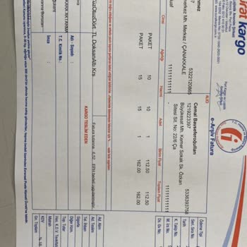 Sürat Kargo Çanakkale'den Ankara'ya 23 Gündür Teslim Edilmeyen 2 Parça Kargo