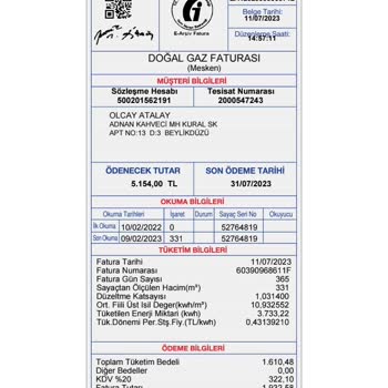 İGDAŞ Haksız Ceza Faturası