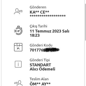 Yurtiçi Kargo Kargo Alım Ve Teslimat