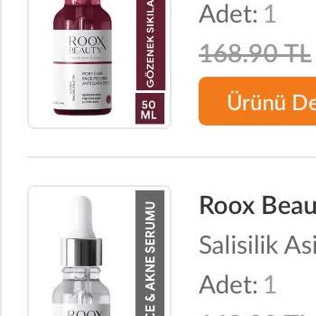 Roox Beauty Yüz Serumları Yüzümü Kötü Etkiledi