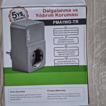 Arçelik - Apc Gerilim Koruyucu Priz