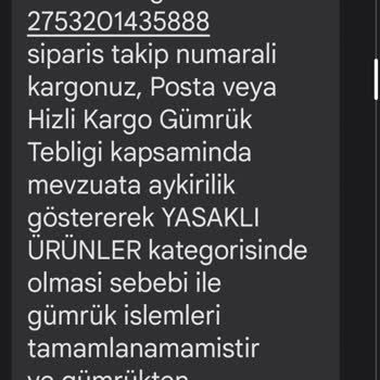 Aliexpress Ürün Gümrükten Geçmemesi Ve 10 Gün Para İade Beklemek