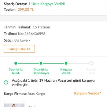 Trendyol Big Love Satıcı Firmasının Ücreti Alıp Ürünü Göndermemesi!