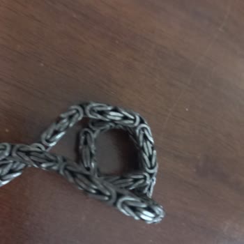 Osmanlı Gümüş Gümüş Kolye Kalitesiz