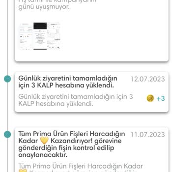 Prima Bez Puanlarım Yüklenmiyor