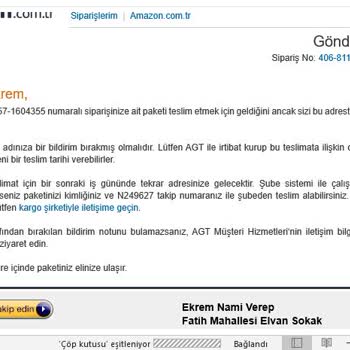Amazon Artık Sana Veda Vakti Geldi