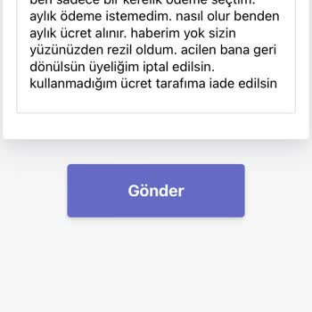 Cvmaker.com.tr Bilgim Olmadan Aylık Üyelik Yapılması Ve Ücret Tahsil Edilmesi