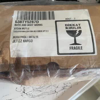 Bath&Body Works Bath And Body Works Paketleme Hatası