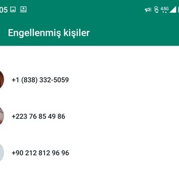 WhatsApp Dan Yurt Dışı Gelen Arama Ve Mesajlar
