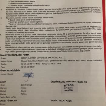 Arnica Solara Dik Süpürge Kırıldı