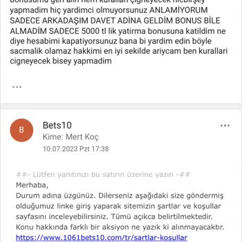 Best10 Hesap Kapatma