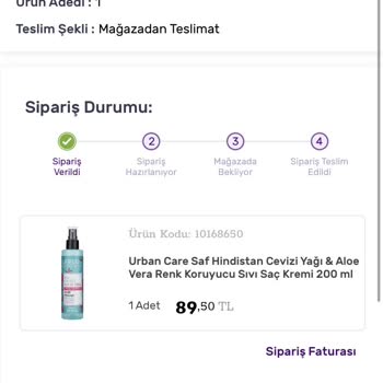 Gratis'in 1 Aydır Kargolamadığı Ürünüm