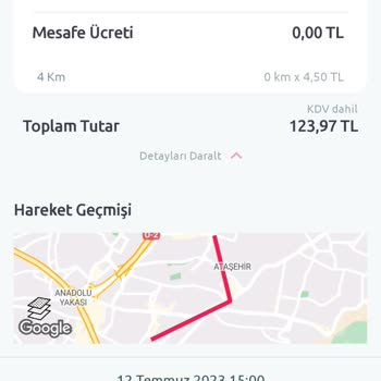 Tiktak Araç Yakıt Alamama Problemi