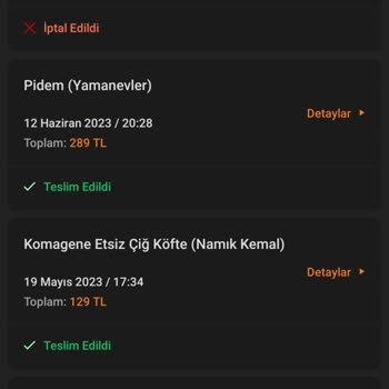 Trendyol Yemek Paramı İade Etmedi