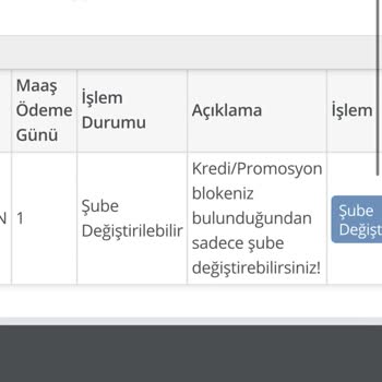 Halkbank Maaş Taşıma Blokesi