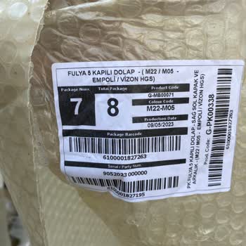 Gündoğdu Mobilya Eksik Parçaların Tamamlanmaması