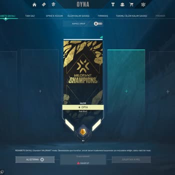 Valorant Alakasız Rekabetçi Banı